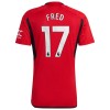 Maglia ufficiale Manchester United Fred 17 Casa 2023-24 per Uomo